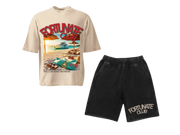 Monte Carlo T-Shirt & Shorts Set - Fortune Club